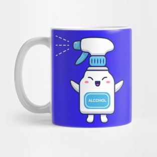 Cute Disinfectant Cartoon (2) Mug